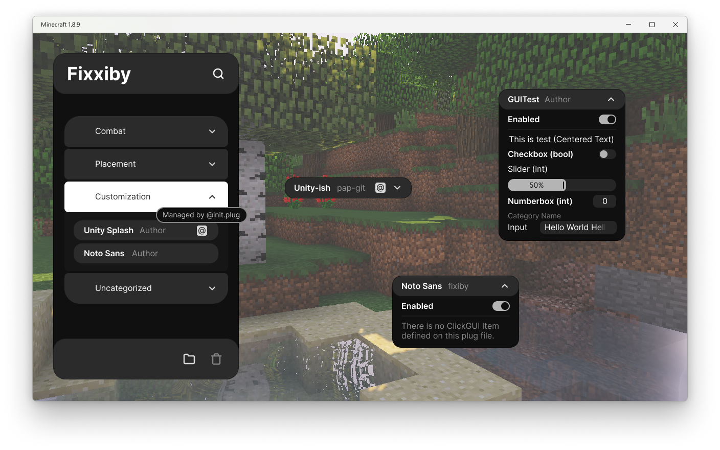 Fixxiby Client Screenshot